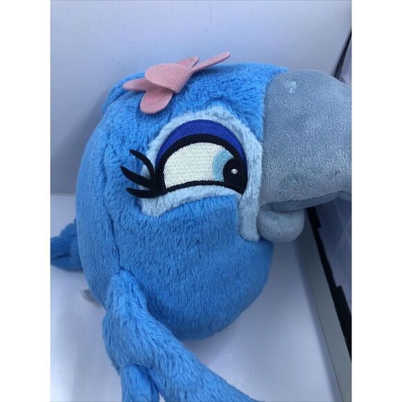 Rio Angry Birds Girl Blue Macaw JEWEL 6" Stuffed Plush Toy -No Sound - Picture 6 of 14